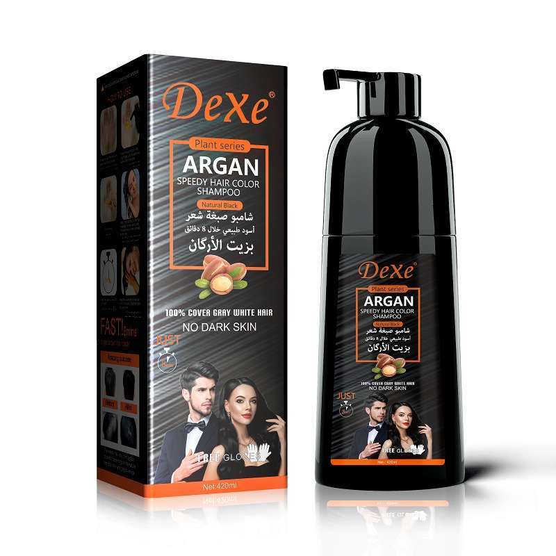Dexe-ARGAN-SPEEDY-HAIR-COLOR-SHAMPOO-Natural-Black