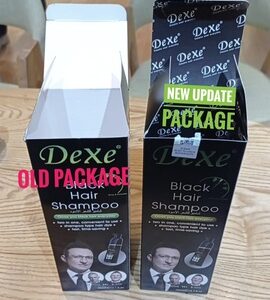 Dexe Black Hair Shampoo 400ml Made In UK