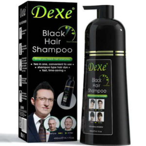 Dexe Black Hair Shampoo 400ml Made In UK