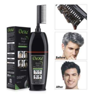 Dexe-Black-Hair-Shampoo-200ml-Made-In-UK